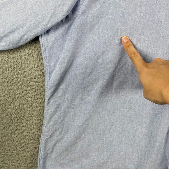 VTG Ralph Lauren Oxford Button Down Shirt Men's 18 34/35 2XL Blue Formal Causal - Picture 2 of 12